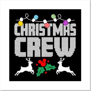 Christmas Crew Lights Posters and Art